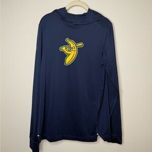 🍌⚾️ Savannah Bananas| EvoShield Blue Lightweight Hooded Shirt